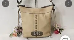 COACH コーチ ショルダーバッグダッフル 2WAY斜め掛け 肩掛け