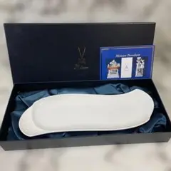 【未使用品】MEISSEN マイセン　波の戯れ ホワイトプレート　箱付き マイセン（Meissen） 波の戯れホワイト 000001／29479 プレート
