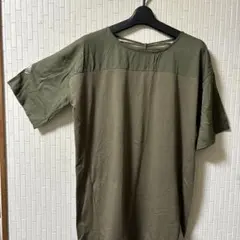 異素材使いチュニック