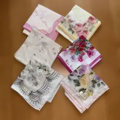 NINA RICCI ニナリッチ ハンカチ 6枚セットのサムネイル