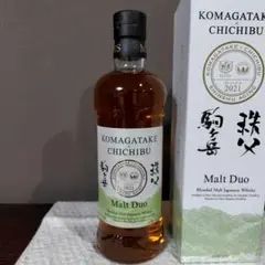 『駒ヶ岳 × 秩父』と『津貫×厚岸』の入手困難2本セット（箱付） 駒ヶ岳 × 秩父』と『津貫×厚岸』の入手困難2本セット（箱付） MARS