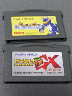 ゲームボーイアドバンス モンスターファーム・カスタムロボGX