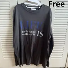【美品】JOURNAL STANDARD LIFEロゴTシャツ GRAYFree