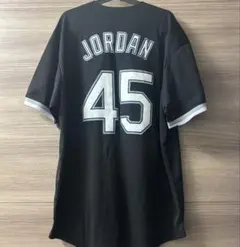 マイケル ジョーダン JORDAN 野球 ユニホーム 黒 XXLサイズ