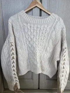 お値下げ！ungrid ケーブルニット