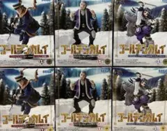 ゴールデンカムイ　フィギュア3種　計6個セット
