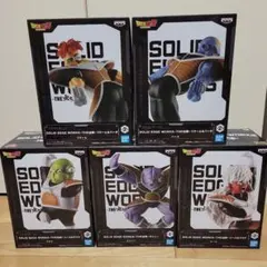 SOLID EDGE WORKS -THE- フィギュアセット ギニュー特戦隊