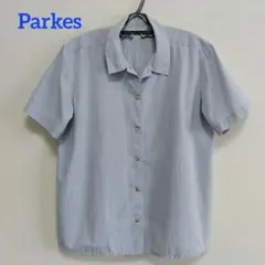Parkes　半袖シャツ　羽織り　ギンガムチェック柄　レトロのサムネイル