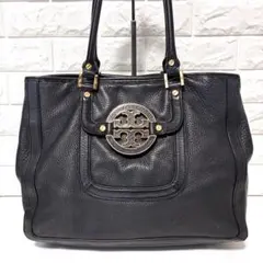 トリーバーチ Tory Burch アマンダ バッグ ブラック ゴールド