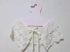 しまむら 青木美沙子 ダブルレース付け襟