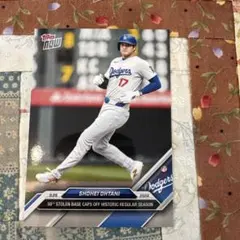 大谷翔平 2024 TOPPS NOW #779 59盗塁