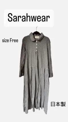 サラウェア Sarahwear ギンガムチェックワンピース