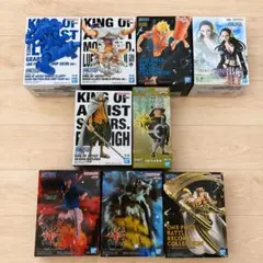 ワンピースフィギュア11点 KING OF ARTISTギア5 ルッチ 戦光絶景