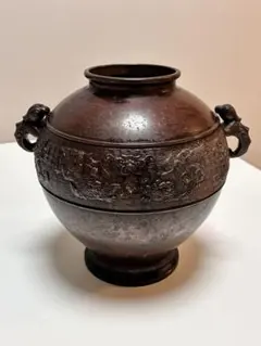 民間仕入れ品　　中国清時代景泰蘭香炉の置物　激安骨董品　風水財運AK488 民間仕入れ品 中国清時代景泰蘭香炉の置物 激安骨董品 風水財運AK488