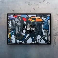 【Julian Opie 】・ジュリアン・オピー・アートポスター 【6】