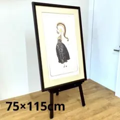 【大型額装】エルテ フラメンコ AP32/40 鑑定書付 大阪引取イーゼル付 大型額装】エルテ フラメンコ AP32/40 鑑定書付 大阪引取イーゼル付