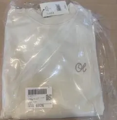 OLUN ロゴ刺繍スウェット　アイボリー