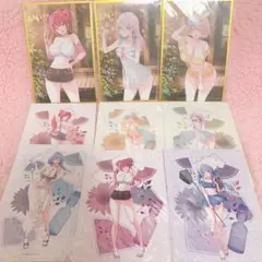 勝利の女神 NIKKE くじコレ 特典 ブロマイド コンプリート 色紙