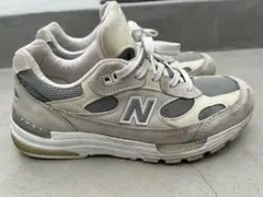 New Balance 992 グレー/ベージュ