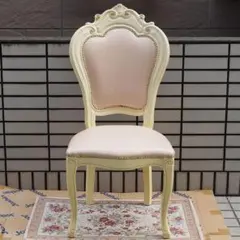 引き取り限定☆サルタレッリヴェルサイユ　ダイニングチェア　合皮レザー　イタリア4