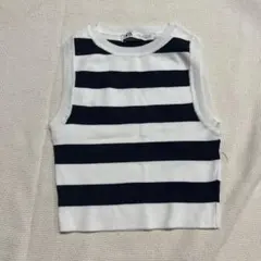 ZARA ノースリーブセーター S