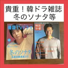 韓国ドラマ雑誌　2冊セット　冬のソナタファン向け