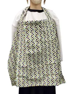 【新品未使用】授乳ケープ　ドット　日本製　送料無料