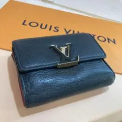 ！美品！　ルイヴィトン　折り財布　コンパクト　ブラック