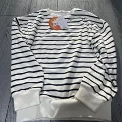 ストライプ柄　トレーナー140