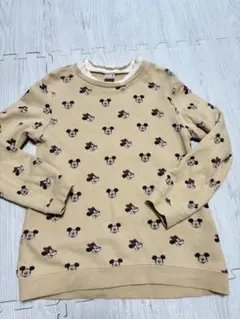 プティマイン　薄手トレーナー　130 ベージュ