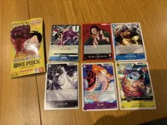 ワンピース カードゲーム 6枚入り　500年後の未来