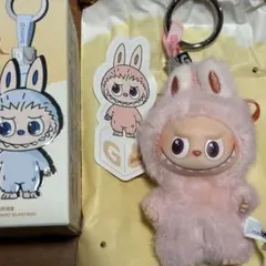 PIN FOR LOVE 【 G 】イニシャルピンク ミニラブブ