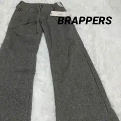 新品未使用　BRAPPERS　ウールパンツ　グレー系