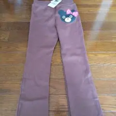 ミキハウスDOUBLE B クマ顔プリント ロングパンツ