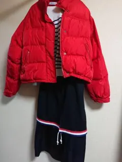 極美品/OFUON/ニットボーダートップスのサムネイル