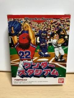 ワンダースワン ワンダースタジアム　箱説　ハガキあり　動作確認済み