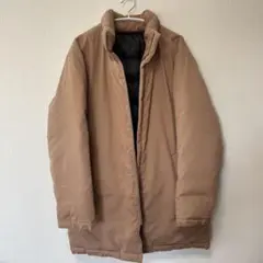 美品 BEAMS（ビームス）ダウンコート ベージュ 48メンズ レディース兼用