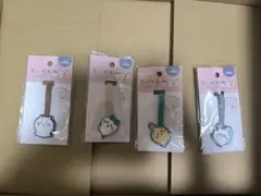 ちいかわ おでかけタグ ハチワレ うさぎ モモンガ 4点まとめ売り