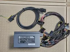 玄人志向 KRPW-PT500W/92+ REV2.0 500W電源