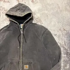 【激渋襤褸】Carhartt カーハート アクティブジャケット ボロ 雰囲気XL