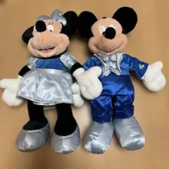 上海ディズニー ミッキー ミニー ウエディング ぬいぐるみセット*ˊᵕˋ 