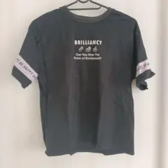 ロゴプリント Tシャツ ブラック