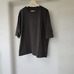 未使用 FCE 黒 Tシャツ ビッグシルエット ヴィンテージ風プリントのサムネイル