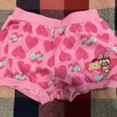 ハート柄ウサギ尻尾パンツ