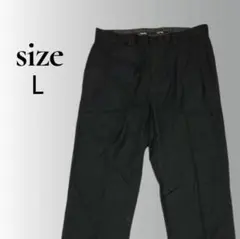 海外古着☆Calvin Klein スラックスパンツ ブラック テーパード