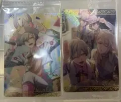 アイドリッシュセブンŹOOĻ 亥清悠 ウエハース ホログラムカード 2枚セット