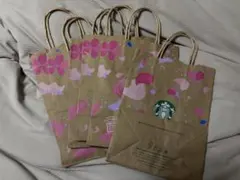 【桜デザイン】スターバックス紙袋6枚セット