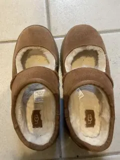 UGG ブラウン スリッポン ムートンブーツ