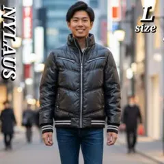 ●高見え 美品 Lサイズ カジュアルに着こなせる 光沢感、スポーティ、カジュアルのサムネイル