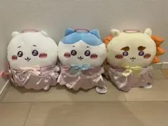 【新品未使用】ちいかわ てんし♡あくま てんしなBIGぬいぐるみ 3種セット